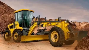 Advanced machinery used for WBM services in Nashik including road roller and grader
